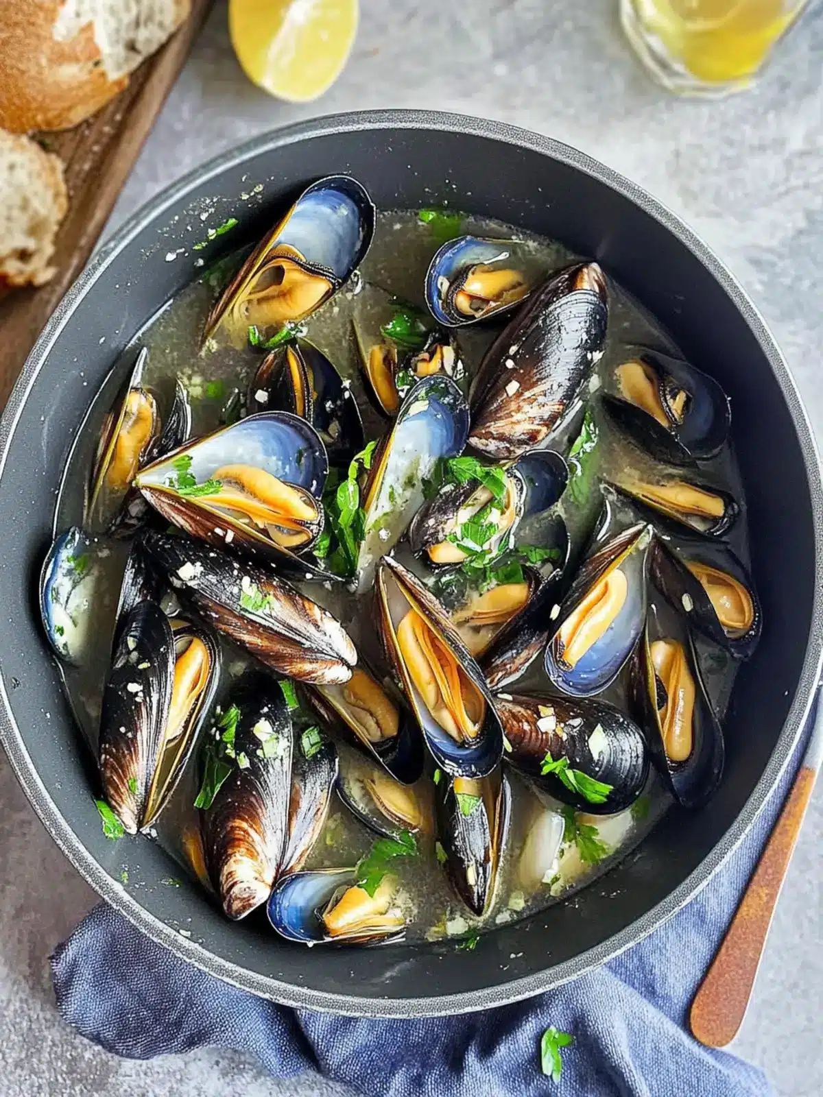 Mussels in Garlic Miso Broth: Your New Favorite Comfort Dish 4 Mussels in Garlic Miso Broth
