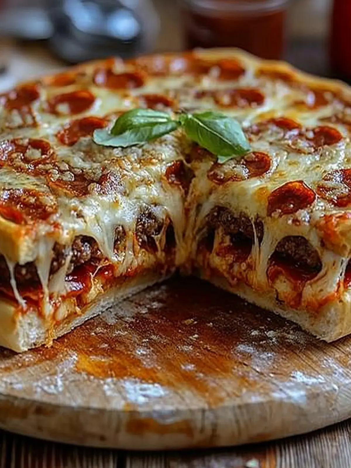 Savor the Flavor: Homemade Pizza Burger Pie Delight 2 Pizza Burger Pie