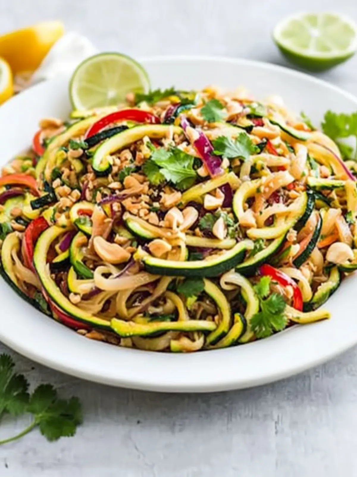 Zucchini Pad Thai: A Fresh Twist on a Classic Favorite 3 Zucchini Pad Thai