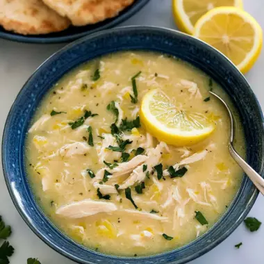 Greek Lemon Chicken Soup to Brighten Your Day! 10 Greek Lemon Chicken Soup
