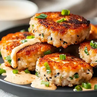 Delicious Asian-Style Tuna Cakes with Spicy Mayo Surprise 9 Asian-Style Tuna Cakes