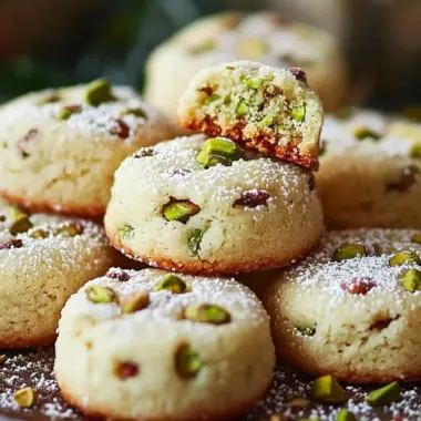 Delicious Pistachio Wedding Cookies for Sweet Celebrations 10 Pistachio Wedding Cookies