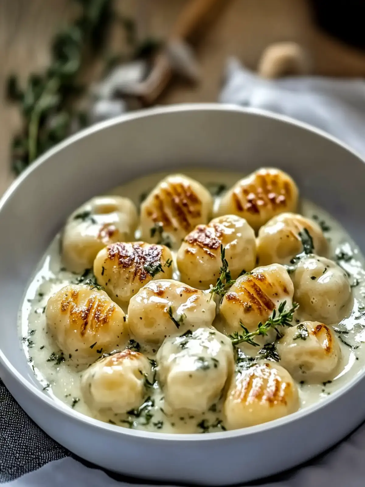 Indulge in Millionaire Gnocchi with Creamy Sauce Bliss 2 Millionaire Gnocchi with Creamy Sauce