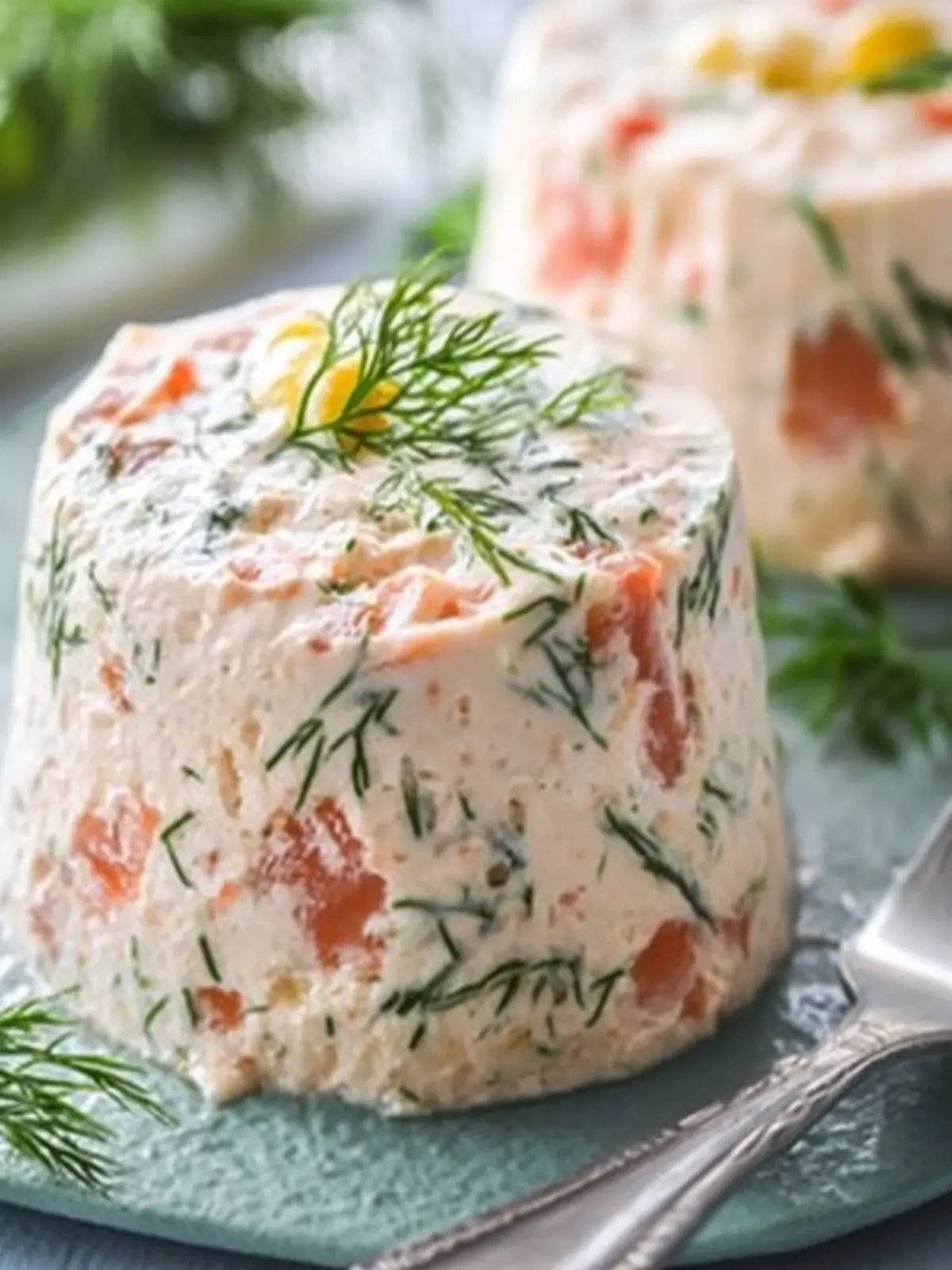 Creamy Salmon Mousse with Dill: Elevate Your Appetizer Game 4 Salmon Mousse with Dill