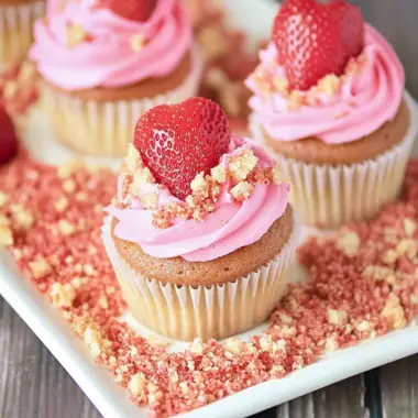 Decadent Strawberry Crunch Cupcakes That Wow Every Bite 10 Strawberry Crunch Cupcakes