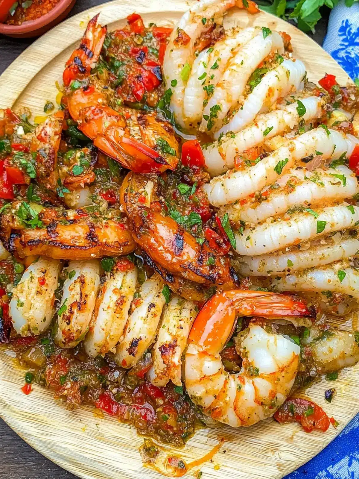 Savor the Sunshine: Mediterranean Grilled Shrimp and Calamari 3 Mediterranean Grilled Shrimp and Calamari