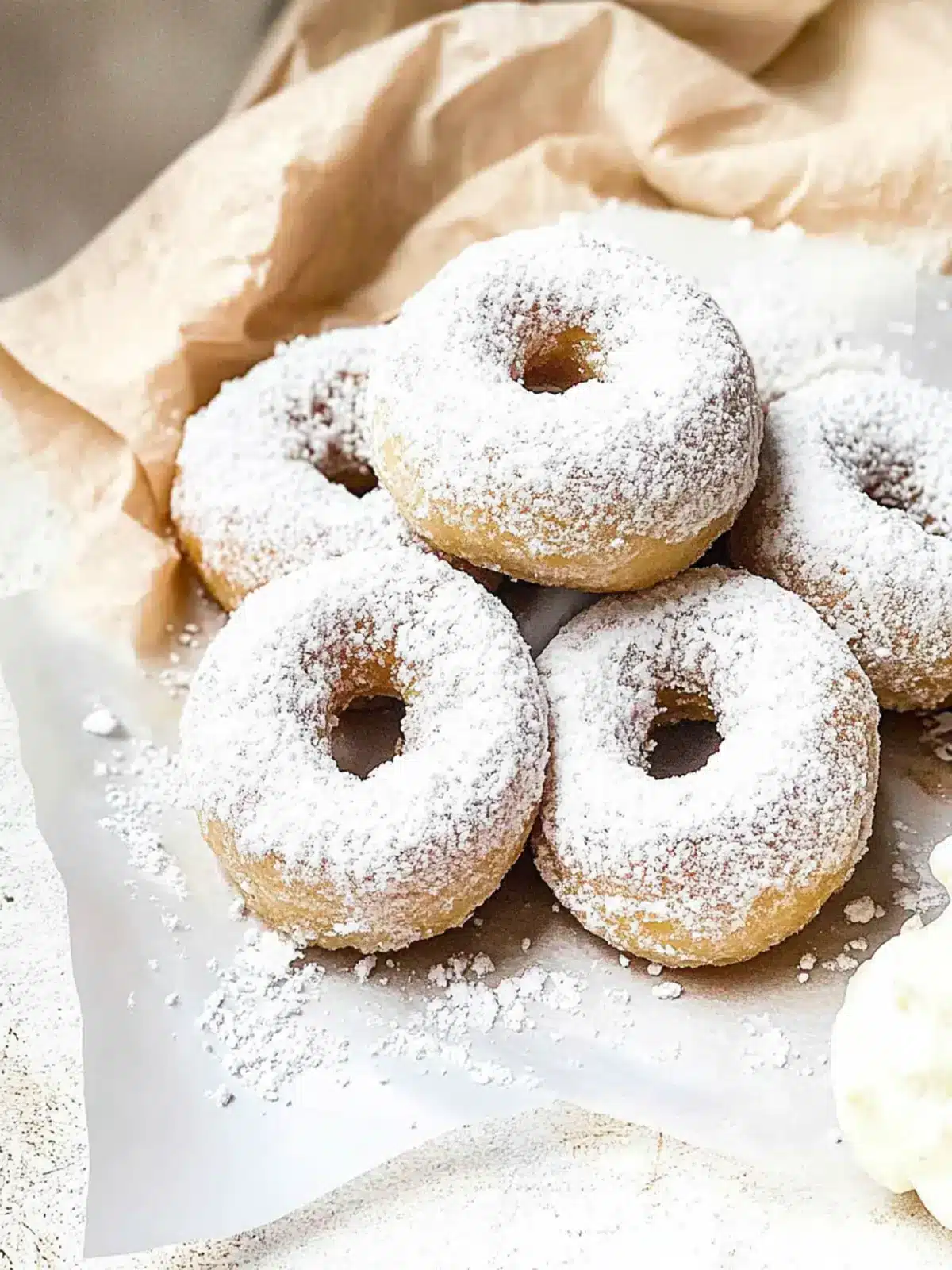Deliciously Soft Snowball Donuts You Can Make in 8 Minutes 4 Snowball Donuts
