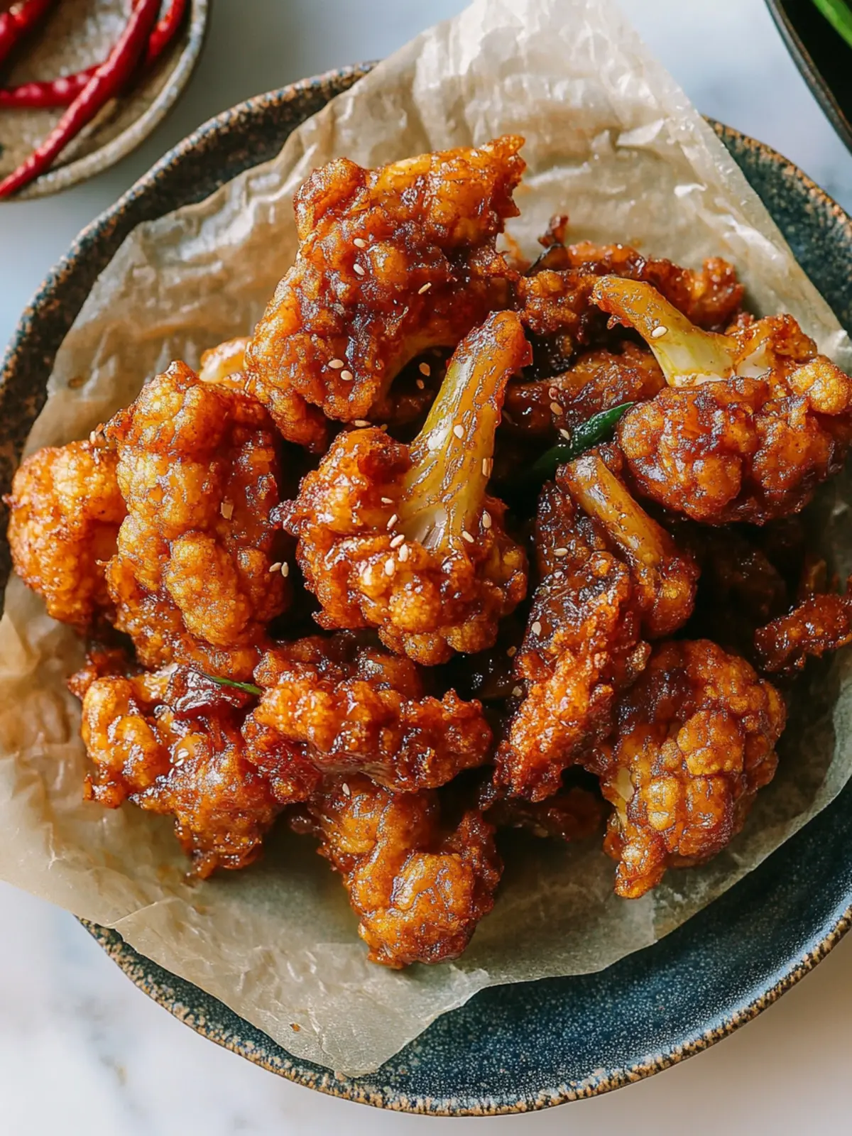 Crispy Korean Fried Cauliflower That Will Wow Your Taste Buds 4 Korean Fried Cauliflower