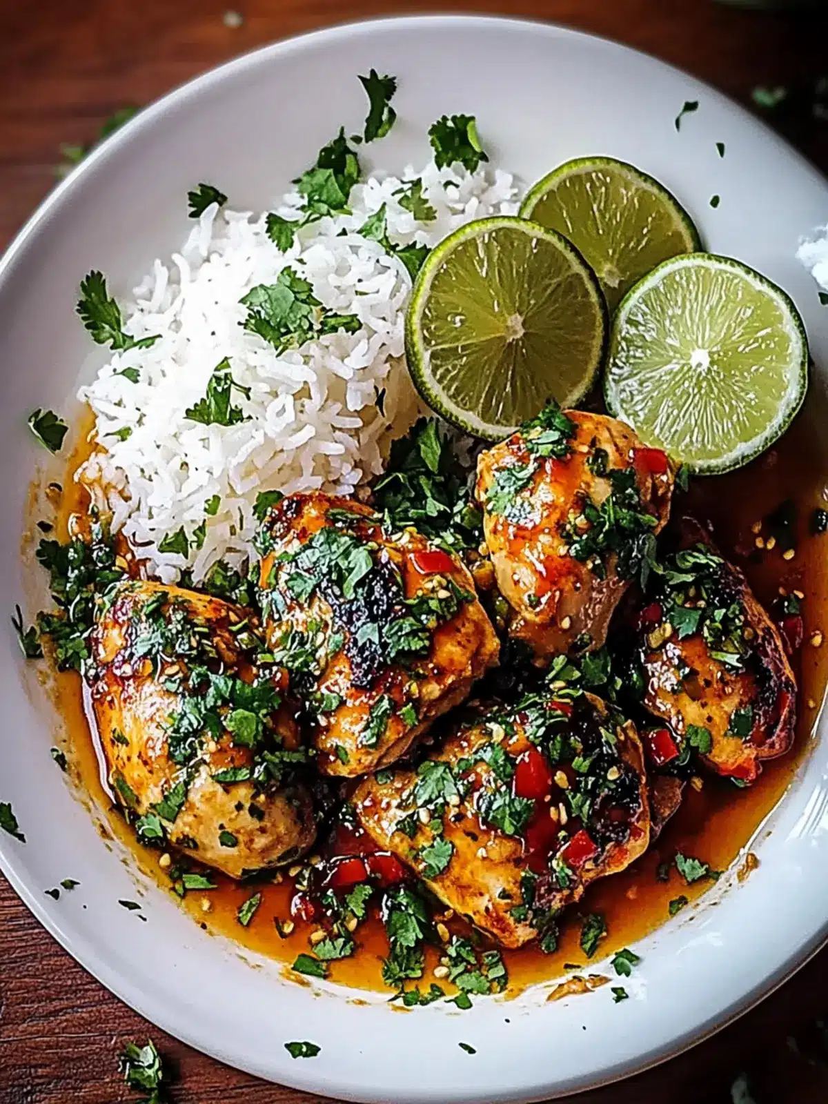 Savor Spicy Maple Chicken & Coconut Rice for a Flavor Boost 3 Spicy Maple Chicken & Coconut Rice