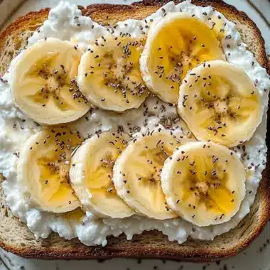 Delicious Cottage Cheese Banana Toast for a Quick Breakfast 10 Cottage Cheese Banana Toast