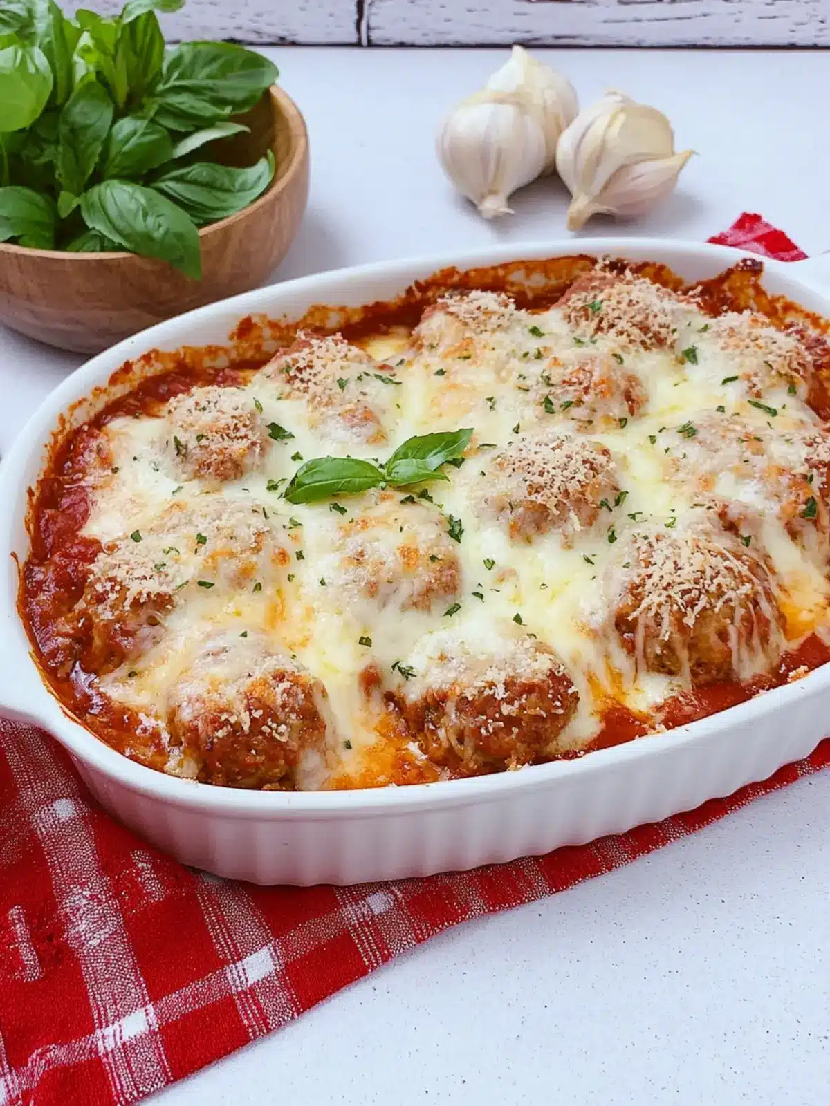 Savory Meatball Parmesan Casserole That'll Wow Your Taste Buds 3 Meatball Parmesan Casserole