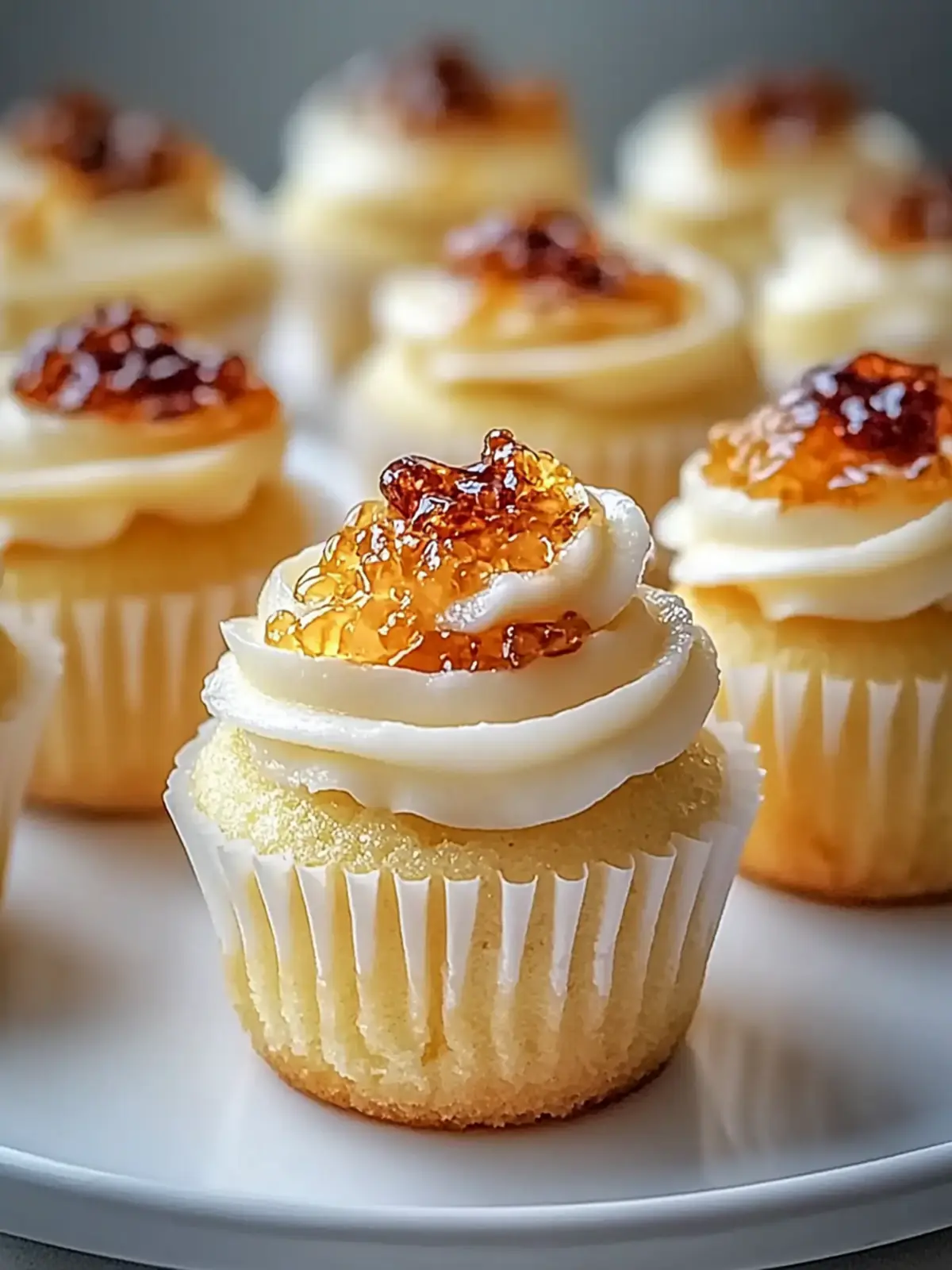 Vanilla Bean Creme Brulee Cheesecake Cupcakes to Indulge Your Sweet Tooth 4 Vanilla Bean Creme Brulee Cheesecake Cupcakes