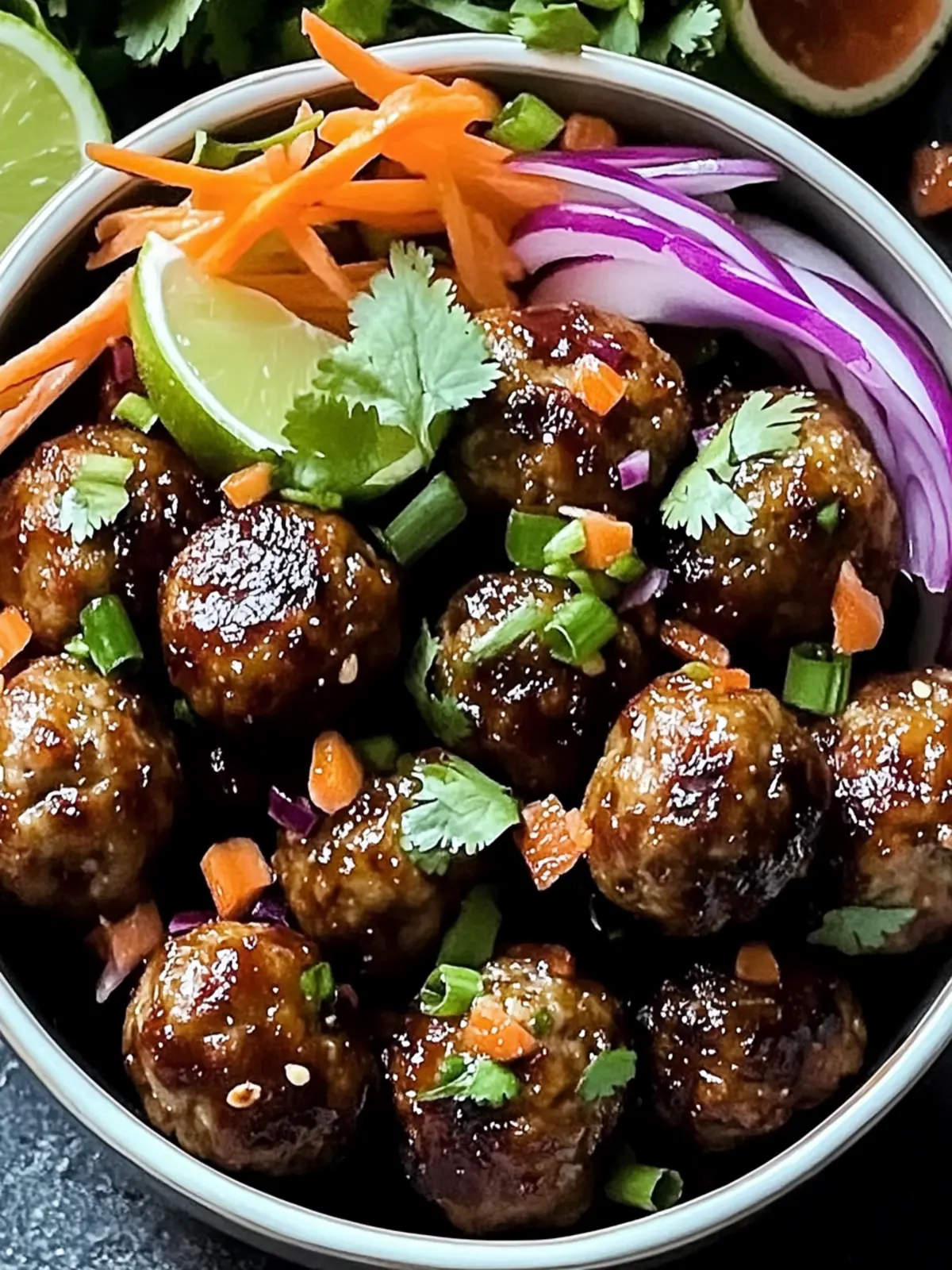Banh Mi Meatballs: A Quick Twist on Vietnamese Comfort Food 4 Banh Mi Meatballs