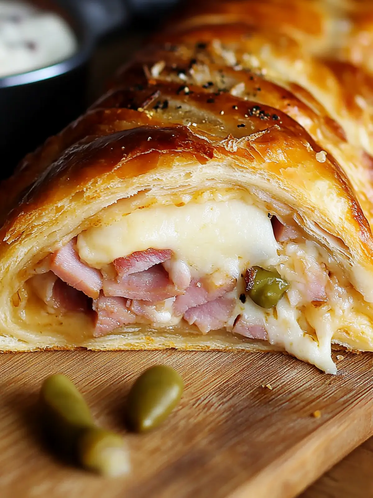 Melt-in-Your-Mouth Baked Ham and Cheese Rollups Recipe 4 Baked Ham and Cheese Rollups