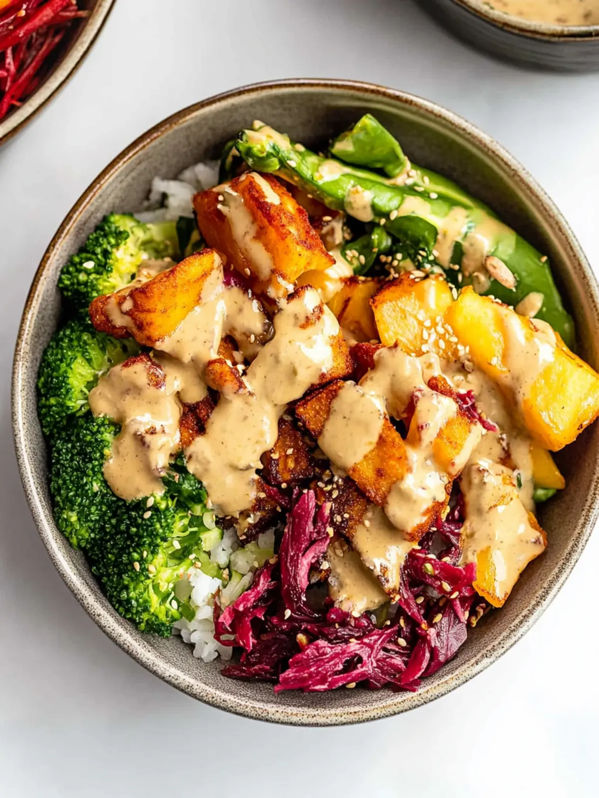 Savor Vegan Dragon Bowls with Miso Gravy Tonight! 5 Vegan Dragon Bowls with Miso Gravy