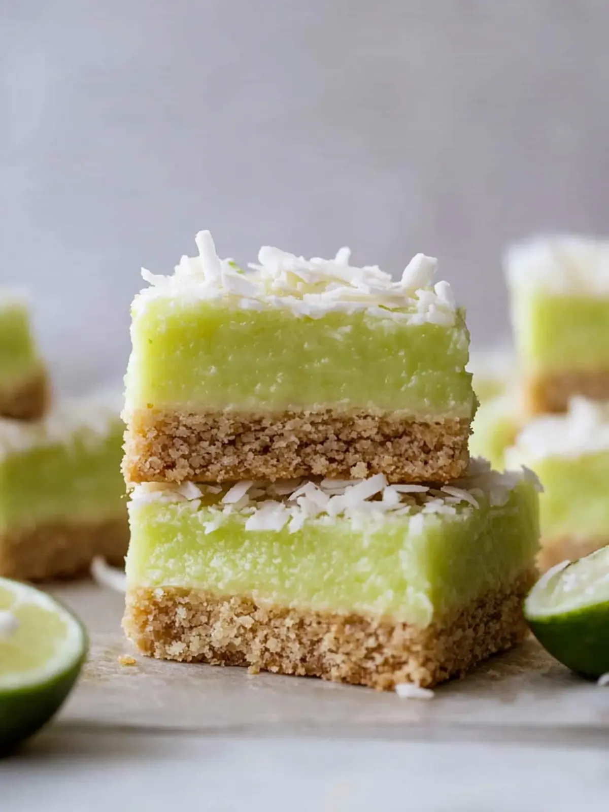 Lime Frosted Coconut Bars That Brighten Your Day 4 lime frosted coconut bars