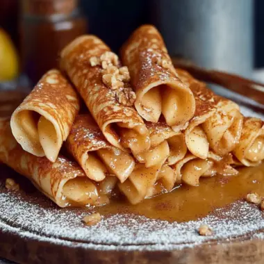 Mouthwatering Apple Crepes With Cinnamon You’ll Love to Make 9 Apple Crepes With Cinnamon
