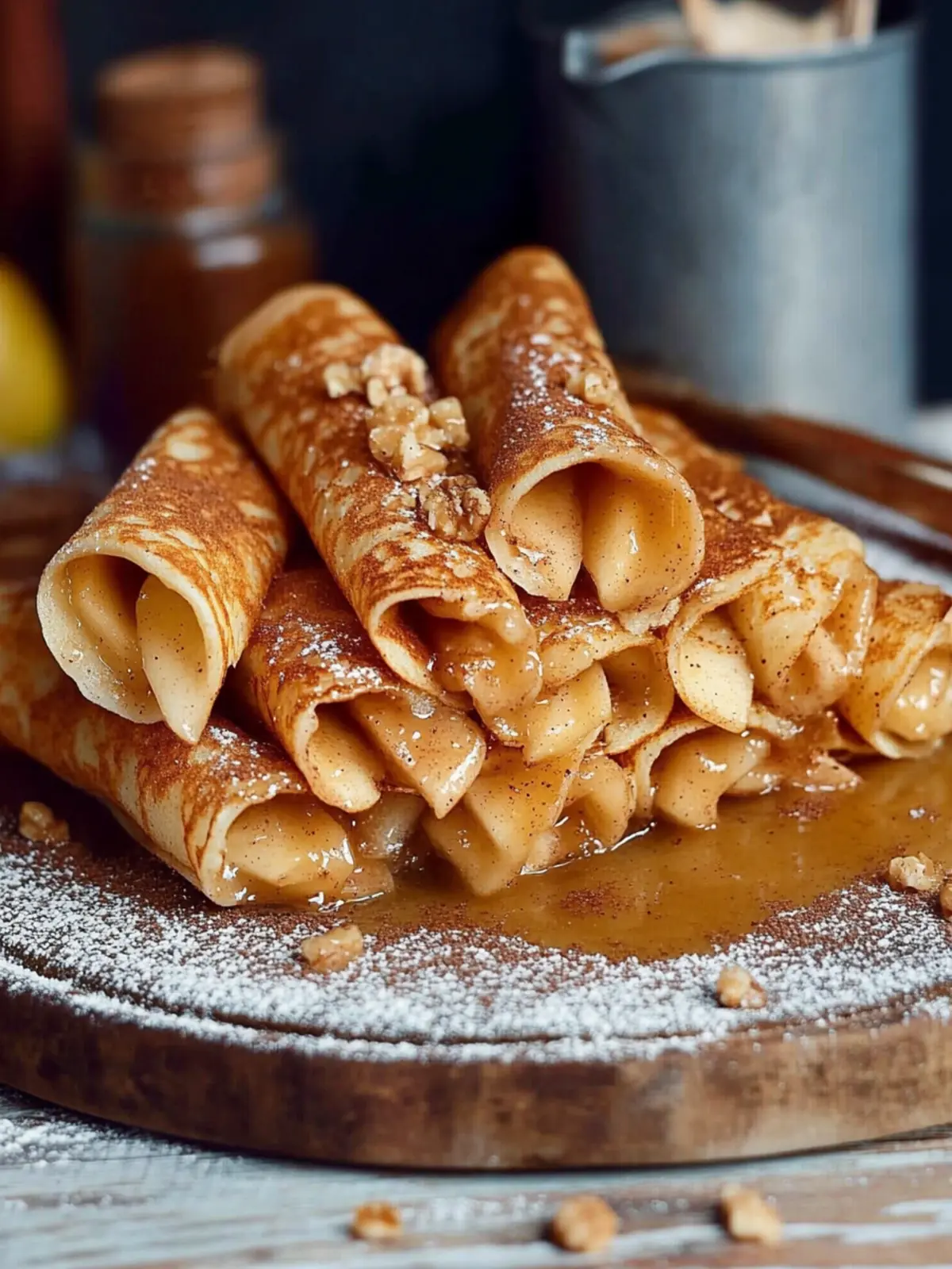 Mouthwatering Apple Crepes With Cinnamon You’ll Love to Make 5 Apple Crepes With Cinnamon