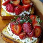 Heavenly Roasted Strawberry Whipped Ricotta Toast Recipe 14 Roasted Strawberry Whipped Ricotta Toast