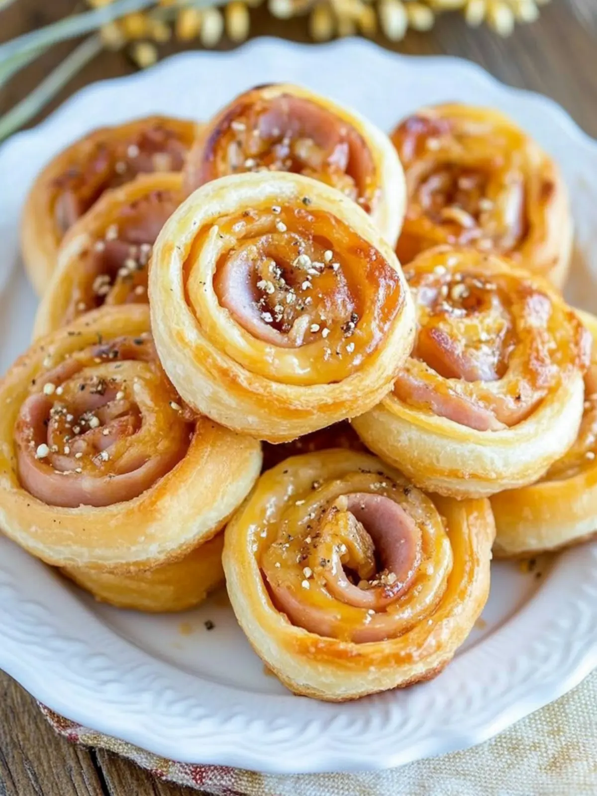 Savory Baked Ham and Cheese Rollups for Easy Entertaining 5 Baked Ham and Cheese Rollups