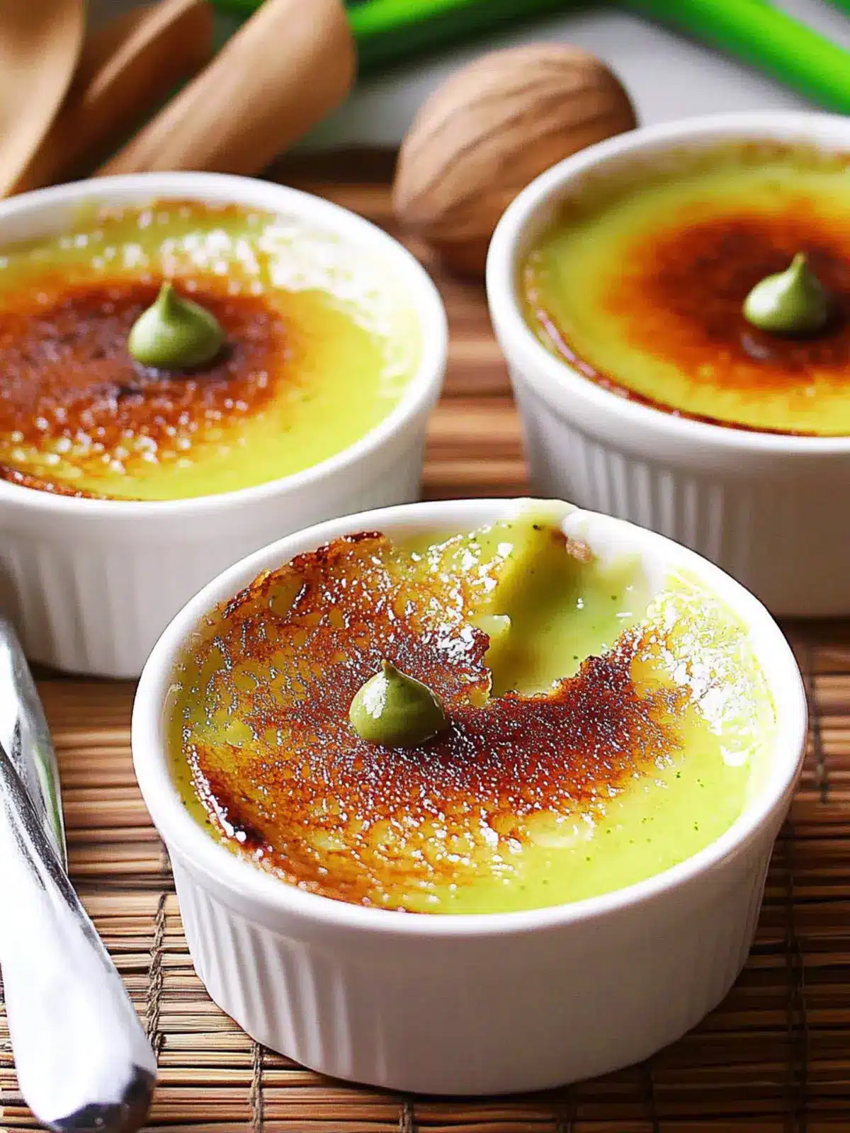 Luscious Pandan Creme Brulee You Can't Resist Making 2 Pandan Creme Brulee