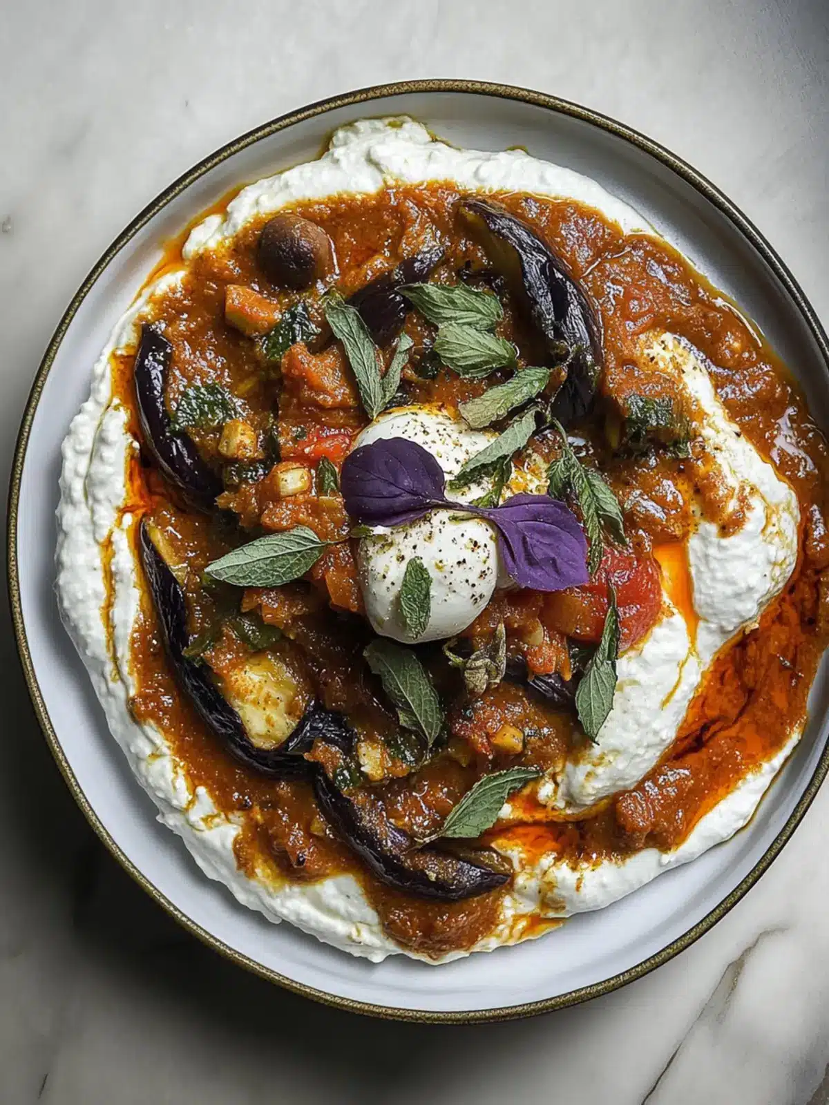 Delicious Eggplant Borani: A Flavorful Twist on Tradition 2 Eggplant Borani