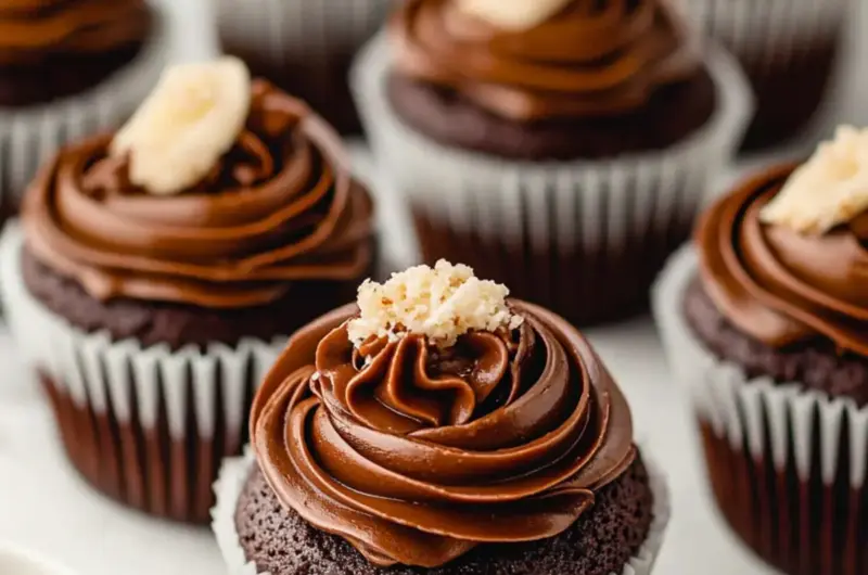 Bourbon Chocolate Cupcakes