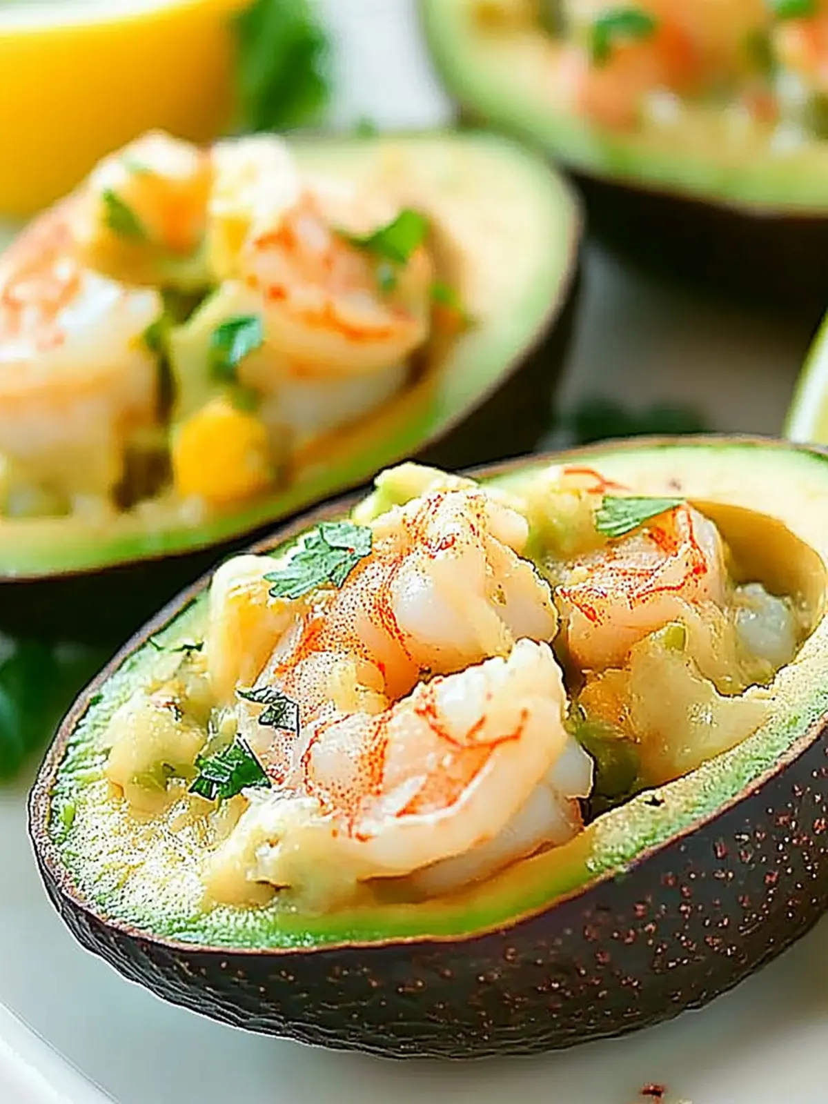 Baked Shrimp Stuffed Avocados: A Flavorful Twist You’ll Love 4 Baked Shrimp Stuffed Avocados