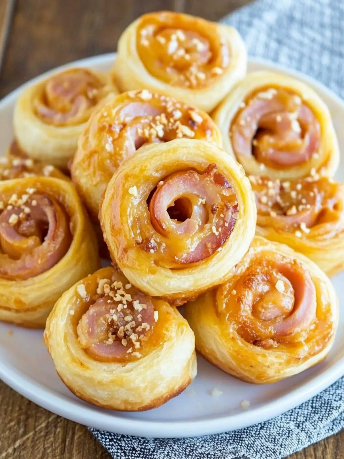 Savory Baked Ham and Cheese Rollups for Easy Entertaining 4 Baked Ham and Cheese Rollups