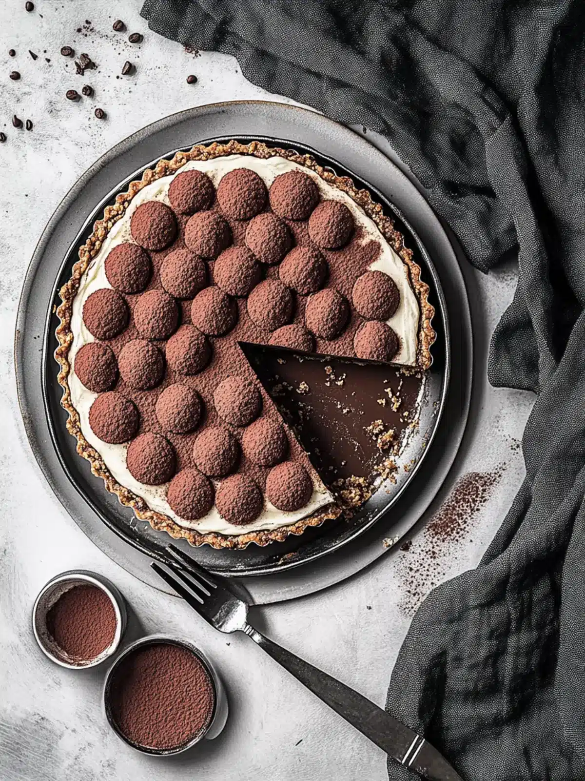 Decadent Chocolate Coffee Mascarpone Tart to Satisfy Cravings 2 Chocolate Coffee Mascarpone Tart