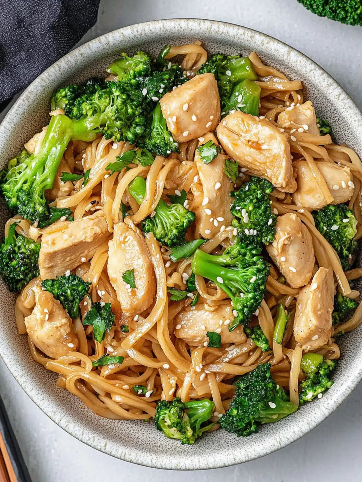 Quick and Easy Chicken Broccoli Stir Fry Noodles for Dinner 5 Chicken Broccoli Stir Fry Noodles