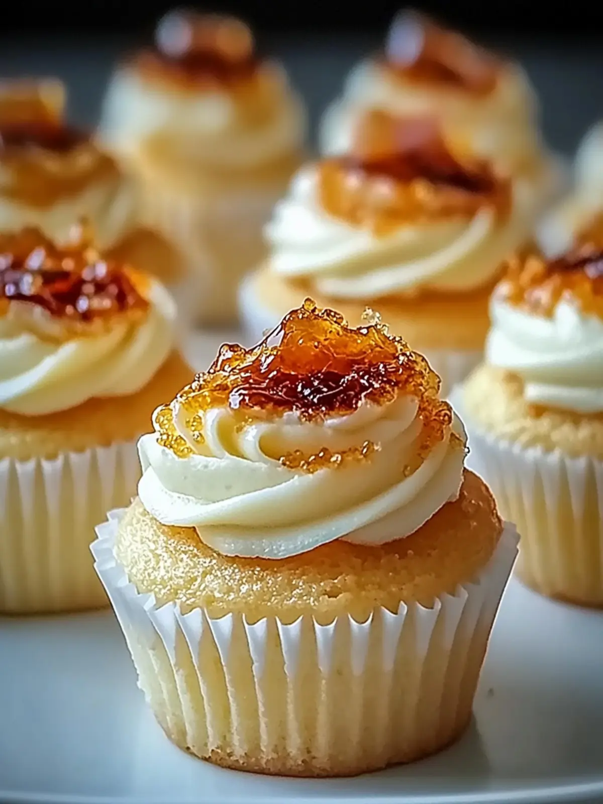 Vanilla Bean Creme Brulee Cheesecake Cupcakes to Indulge Your Sweet Tooth 2 Vanilla Bean Creme Brulee Cheesecake Cupcakes