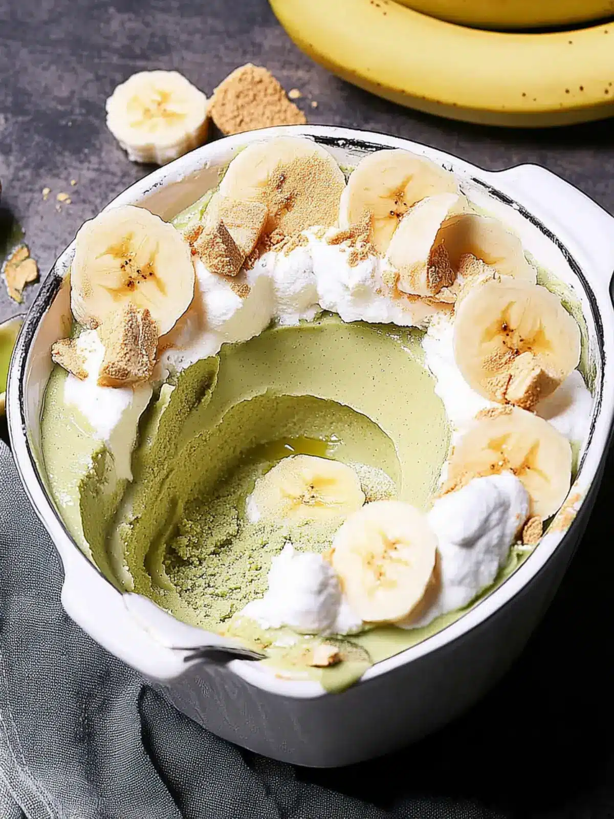 Irresistible Matcha Banana Pudding for a Sweet Twist 5 Matcha Banana Pudding