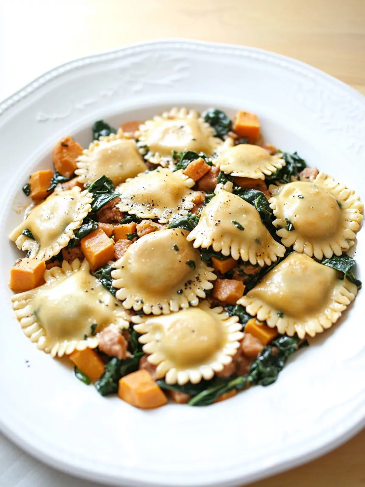 Sweet Potato and Spinach Ravioli That'll Wow Your Taste Buds 2 Sweet Potato and Spinach Ravioli