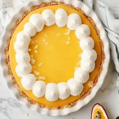 Delightful Passion Fruit Pie: A Tropical Escape at Home 10 Passion Fruit Pie