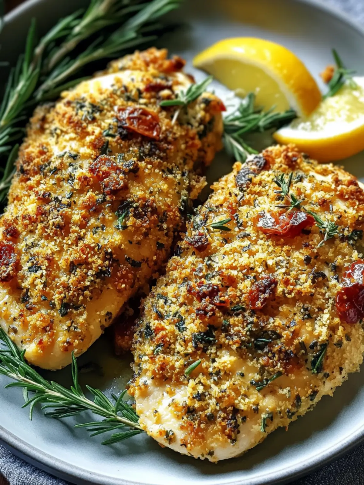 Herb-Crusted Baked Chicken: Crispy, Flavor-Packed Delight 3 Herb-Crusted Baked Chicken