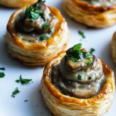 Mouthwatering Mushroom Vol Au Vent: Impress with Ease 9 Mushroom Vol Au Vent