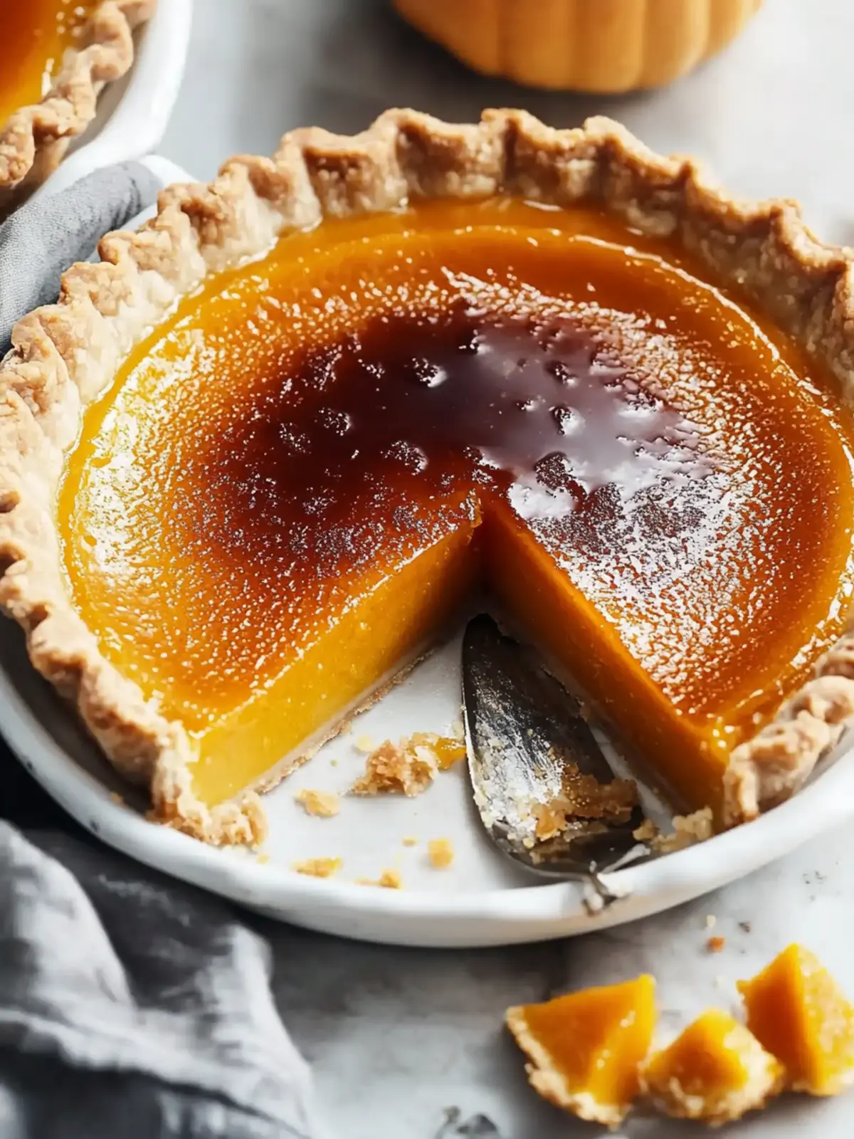 Elevate Dessert Night with Pumpkin Pie Brûlée and Bourbon Vanilla 3 Pumpkin Pie Brulee with Bourbon Vanilla