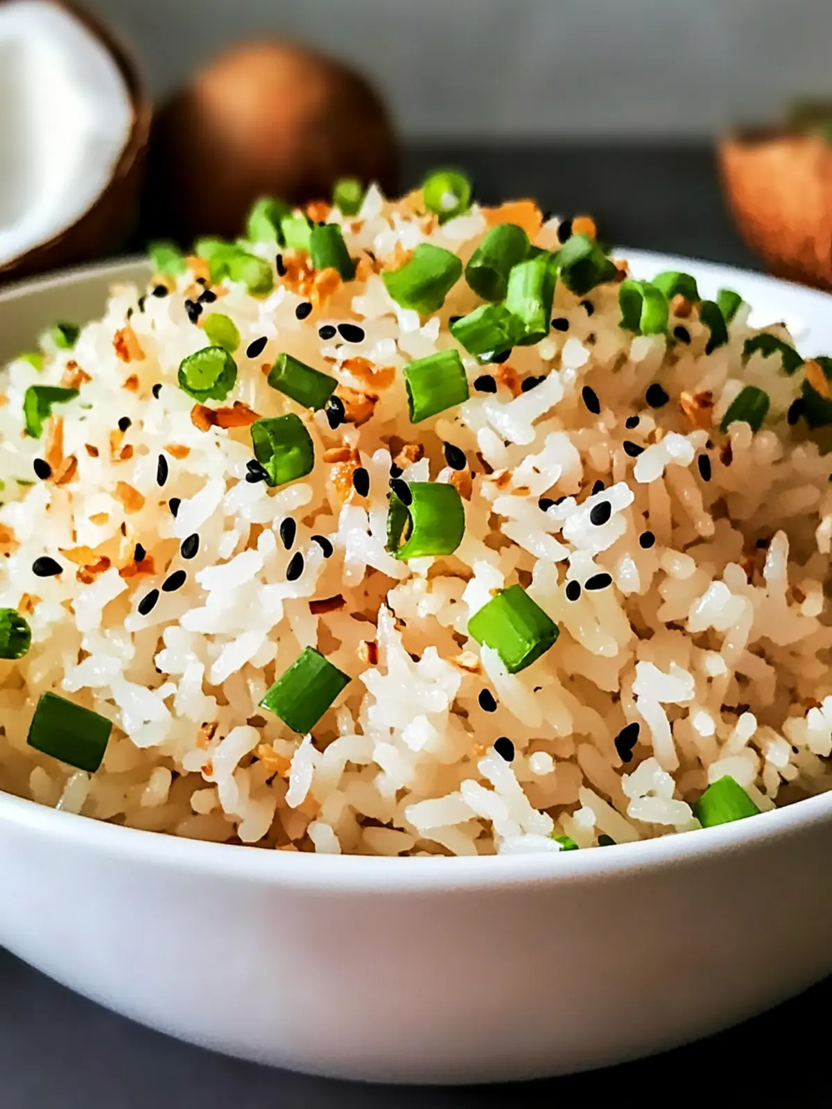 Ginger Garlic Coconut Rice for an Irresistible Flavor Boost 3 Ginger Garlic Coconut Rice
