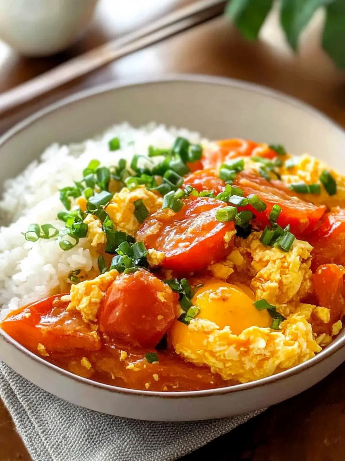 Savory Chinese Tomato Egg Stir-Fry in Just 10 Minutes! 2 Chinese Tomato Egg Stir-Fry