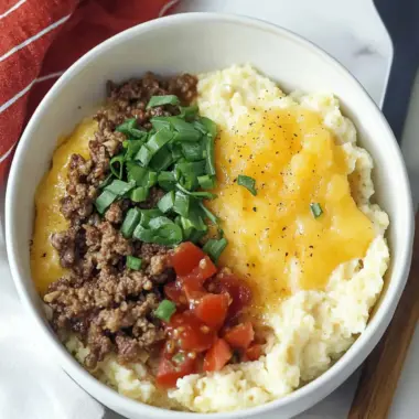 Savory Grits Breakfast Bowl: Comfort Food Bliss at Home 9 Grits Breakfast Bowl