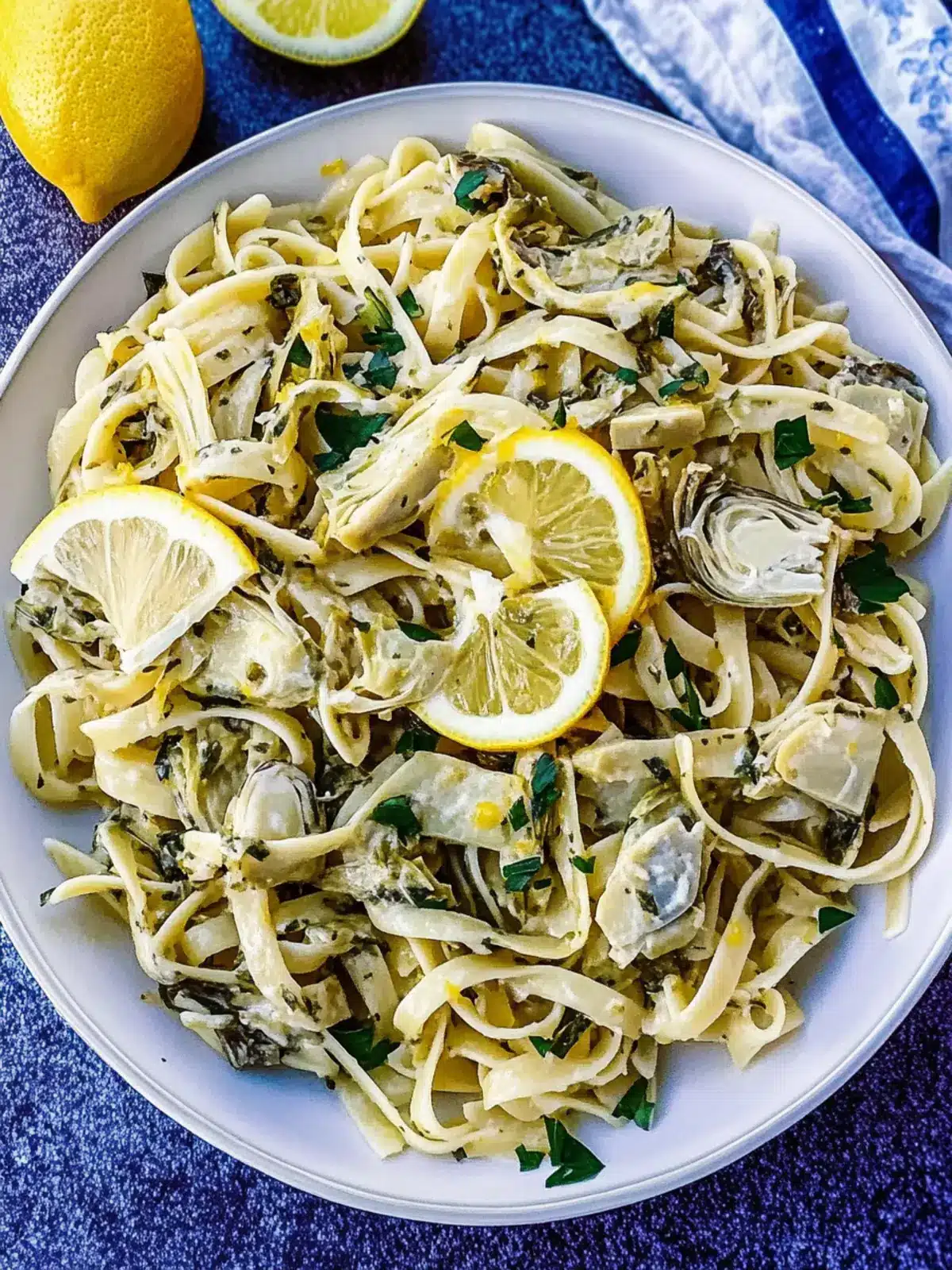 Zesty Vegan Lemon Artichoke Pasta for a Fresh Twist! 5 Vegan Lemon Artichoke Pasta