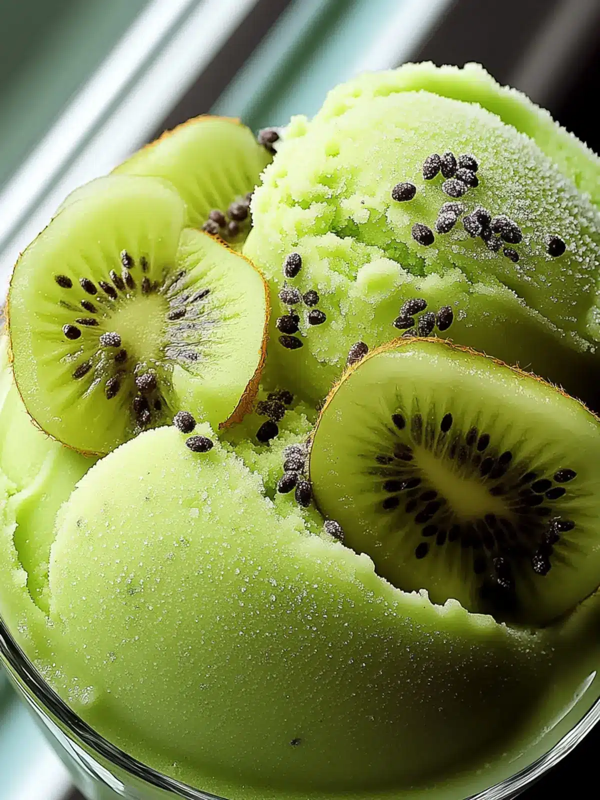 Delicious Kiwi Sorbet Recipe That Beats Any Store-Bought Treat 4 Kiwi Sorbet