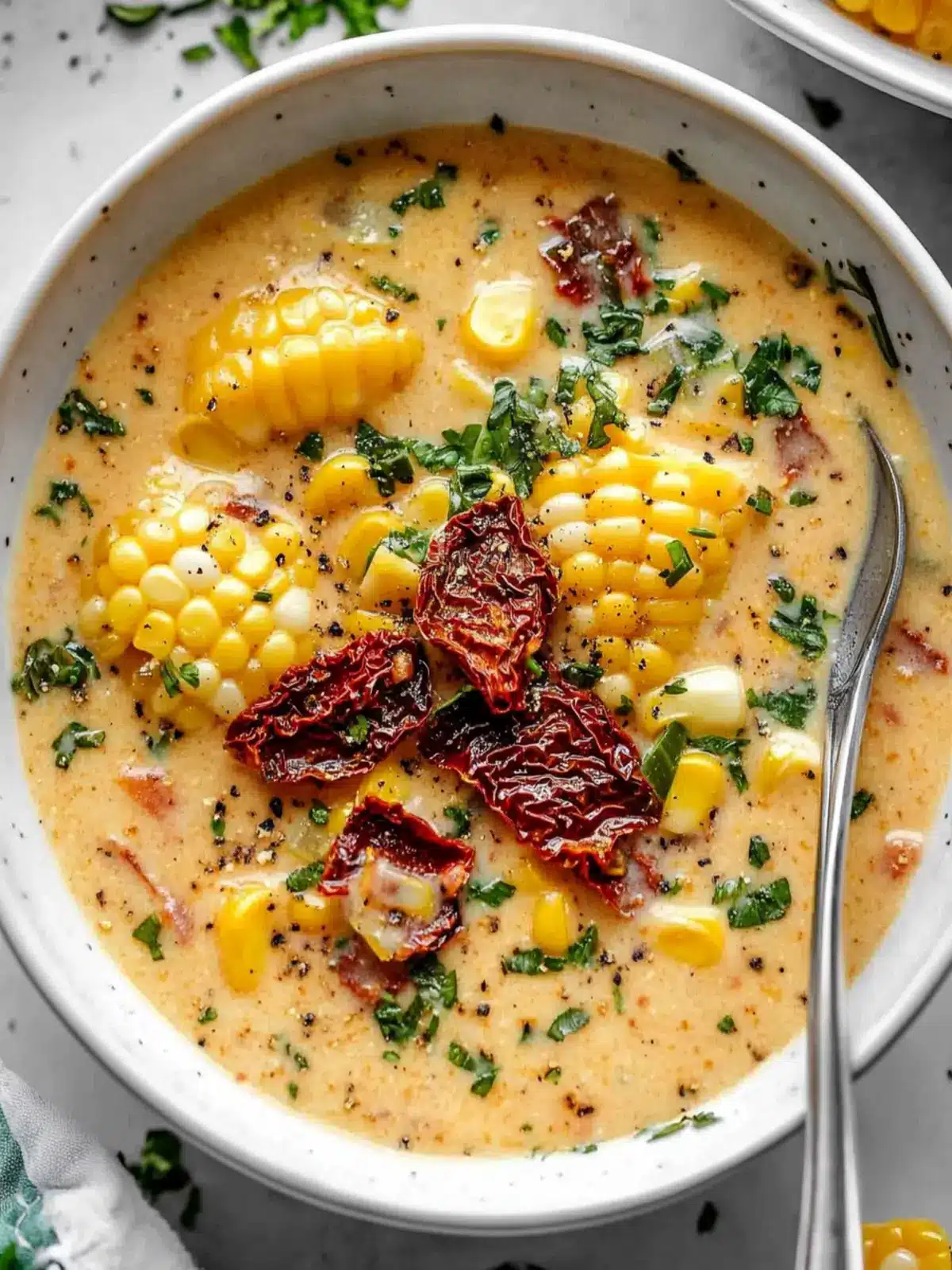 Irresistible Sun Dried Tomato Corn Chowder for Cozy Evenings 3 Sun Dried Tomato Corn Chowder