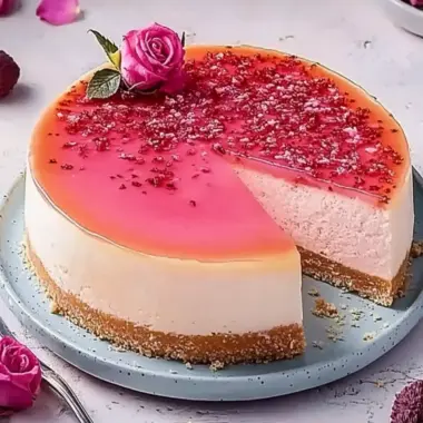 Decadent Lychee Rose Cheesecake for Your Next Celebration 9 Lychee Rose Cheesecake
