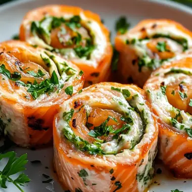 Delicious Stuffed Salmon Pinwheels for a Flavorful Dinner 10 Stuffed Salmon Pinwheels