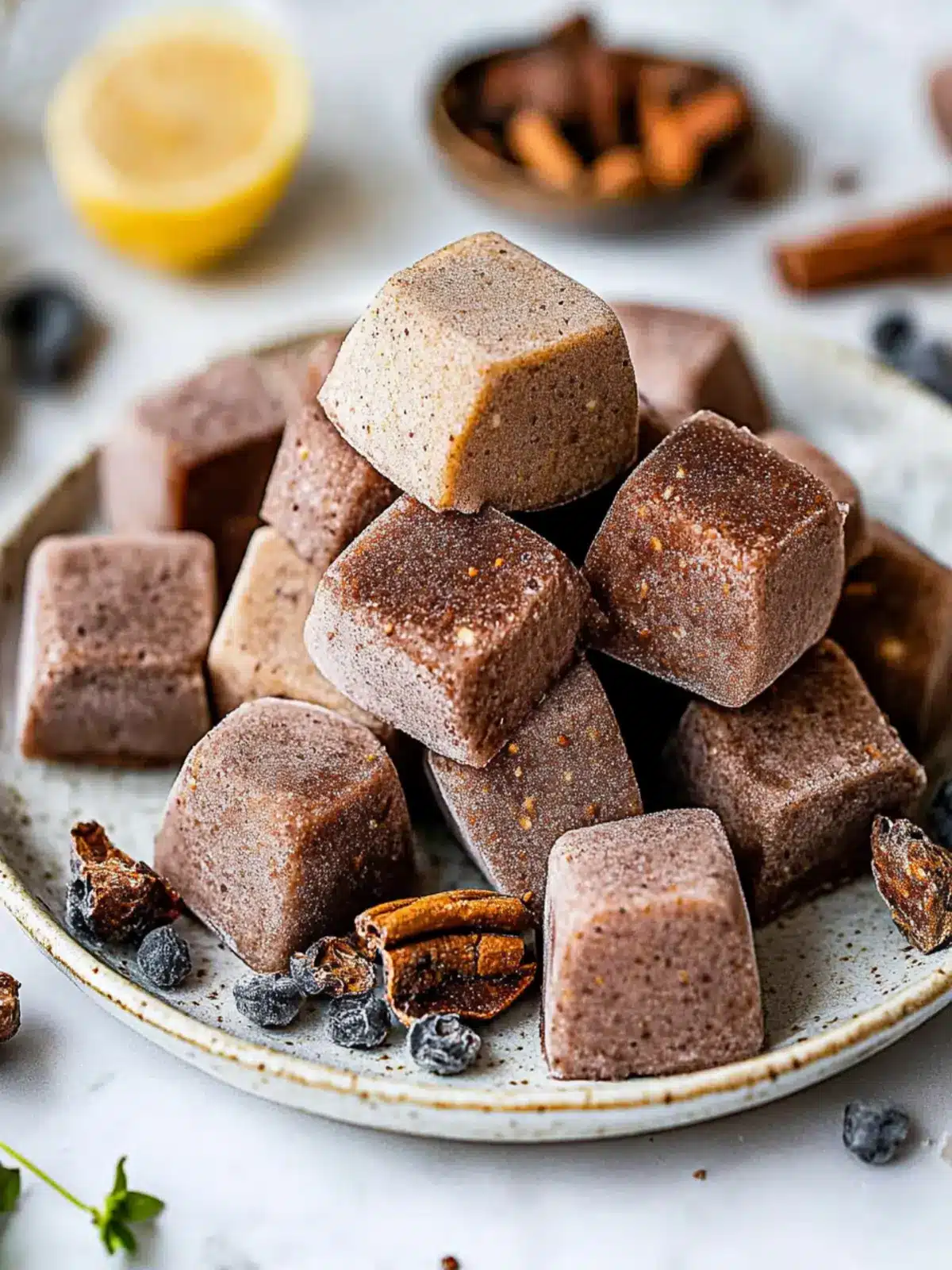 Delicious Fiber Smoothie Cubes for a Healthy Boost 4 Fiber Smoothie Cubes