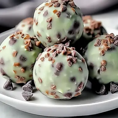 Mint Chocolate Chip Protein Balls for a Guilt-Free Snack 10 Mint Chocolate Chip Protein Balls