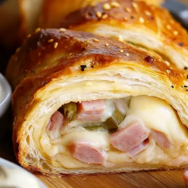 Melt-in-Your-Mouth Baked Ham and Cheese Rollups Recipe 9 Baked Ham and Cheese Rollups