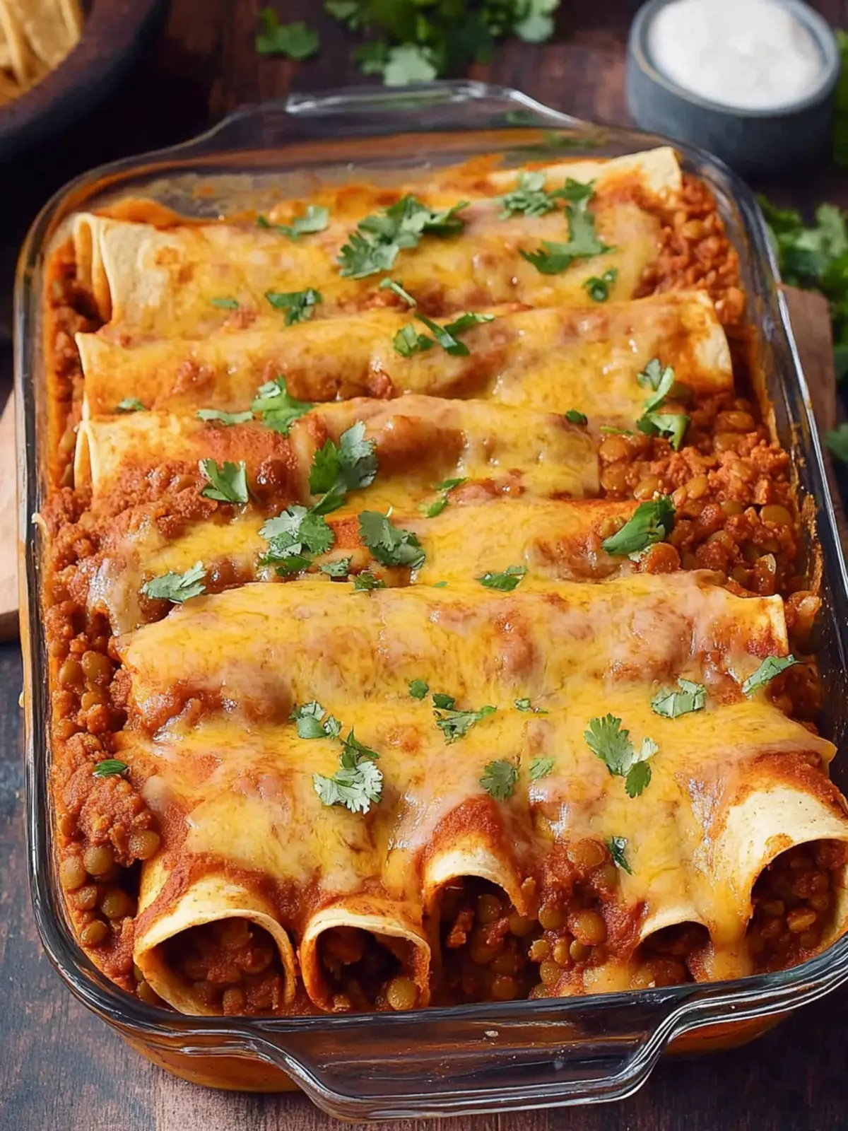 Savory Enchiladas With Lentils for a Flavorful Twist 3 Enchiladas With Lentils